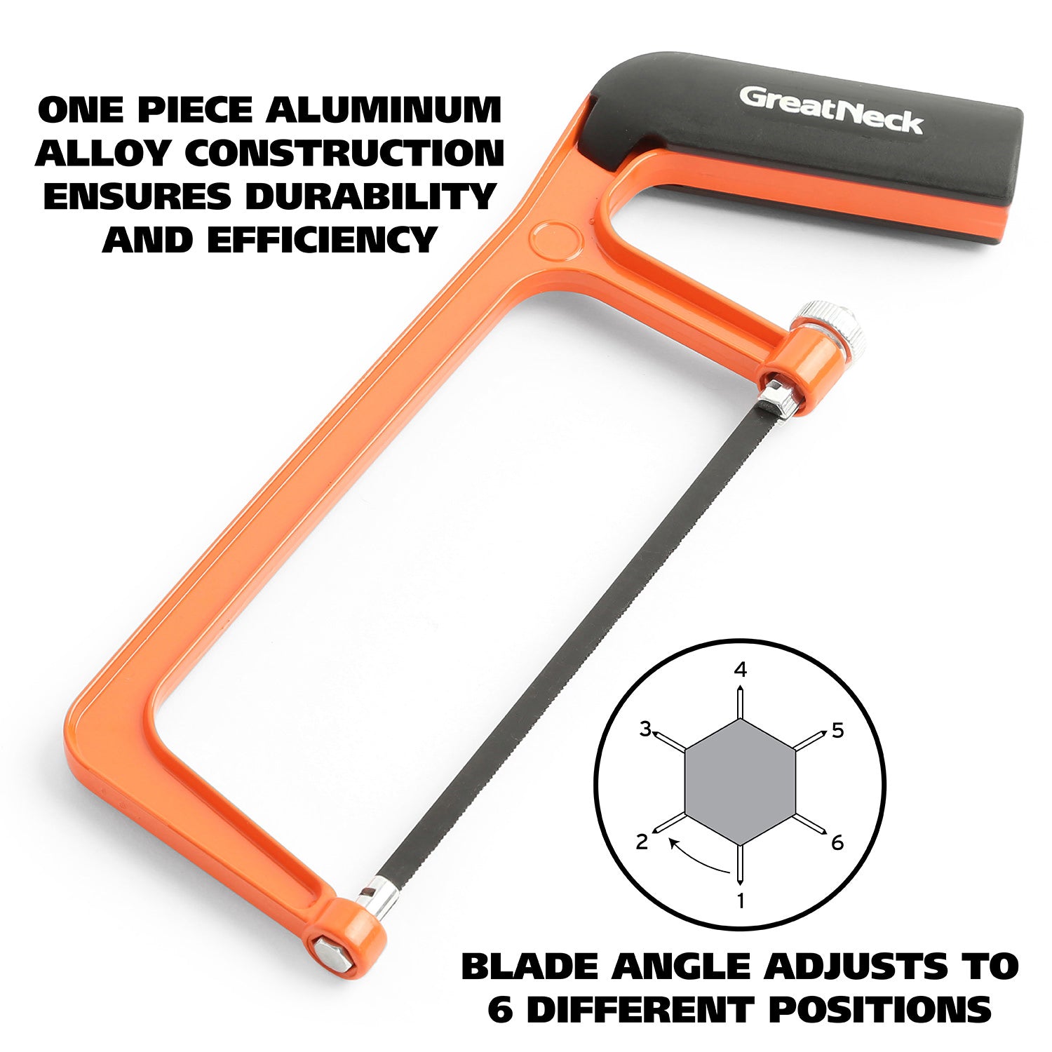 GreatNeck JHSC Aluminum Junior Hacksaw (6 Inch) – GreatNeckTools