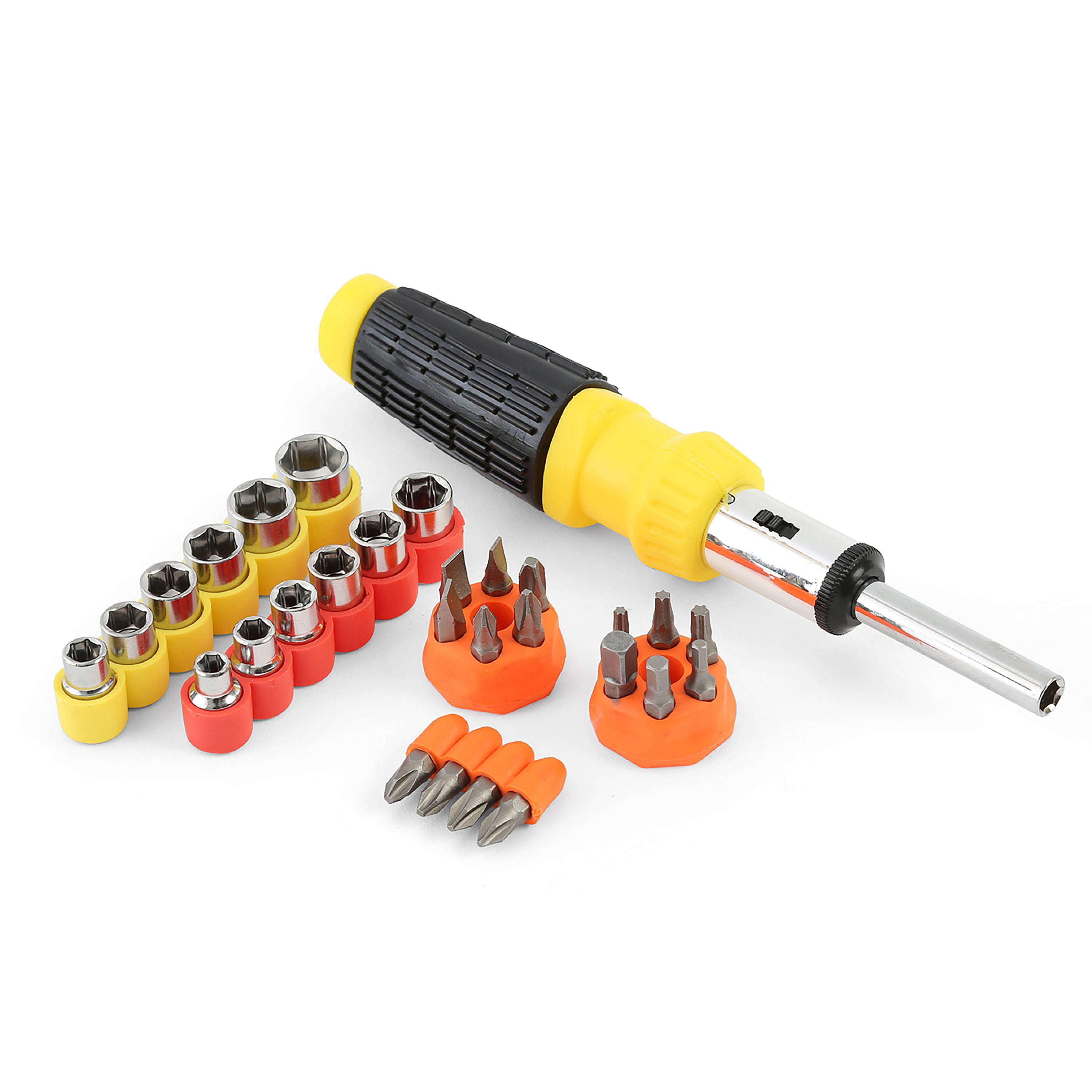 GreatNeck 92018 Ratcheting Screwdriver Set (34 Piece) – GreatNeckTools