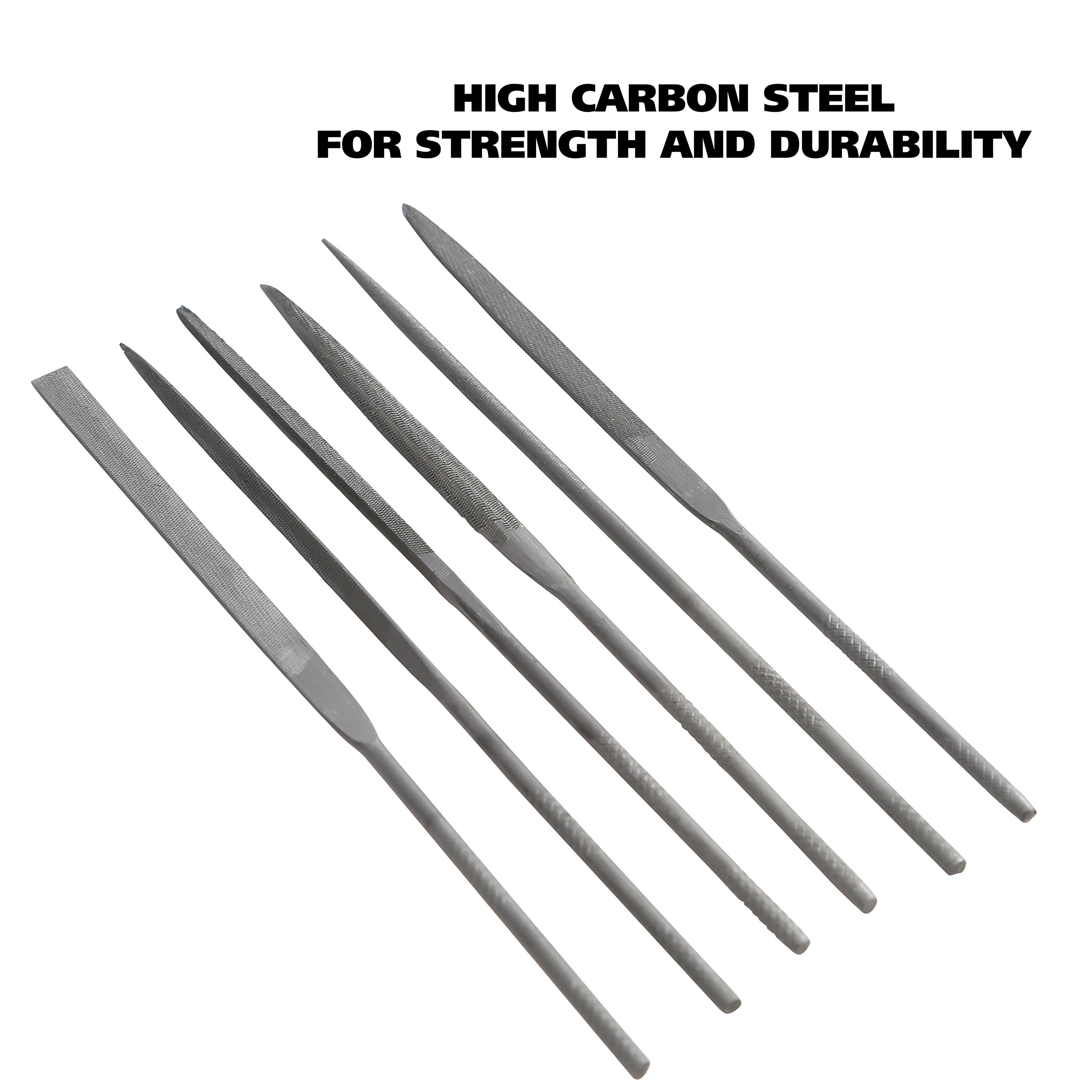 GreatNeck NF6C Needle File Set (6 Piece) – GreatNeckTools