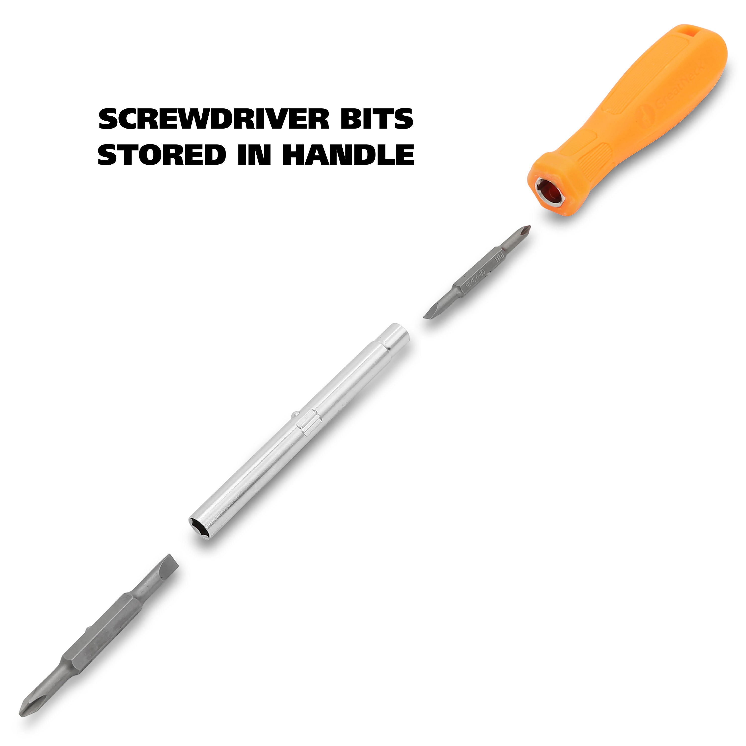 GreatNeck SD4B 6-in-1 Screwdriver – GreatNeckTools