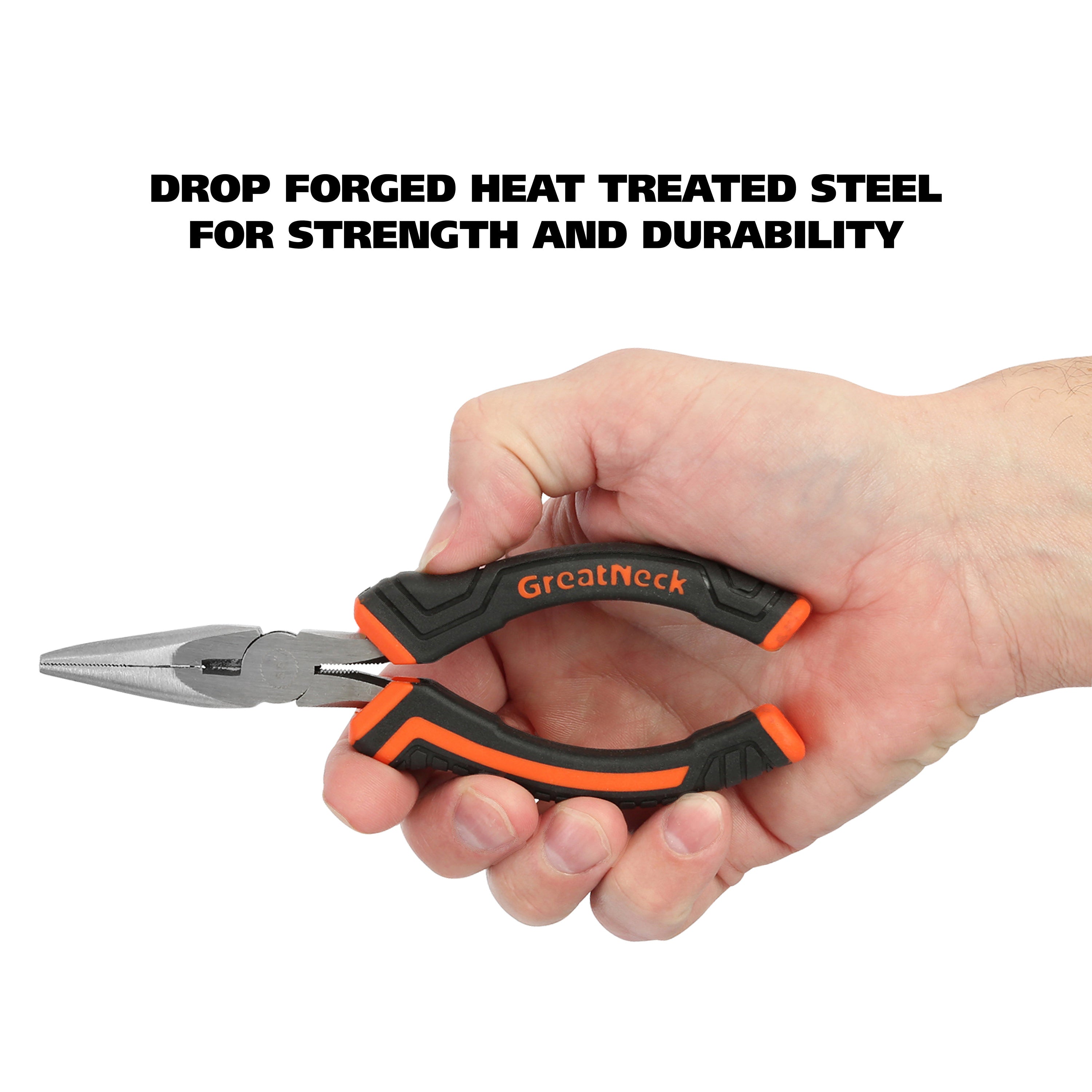 GreatNeck LN55C Long Nose Pliers (5-1/2 Inch) – GreatNeckTools