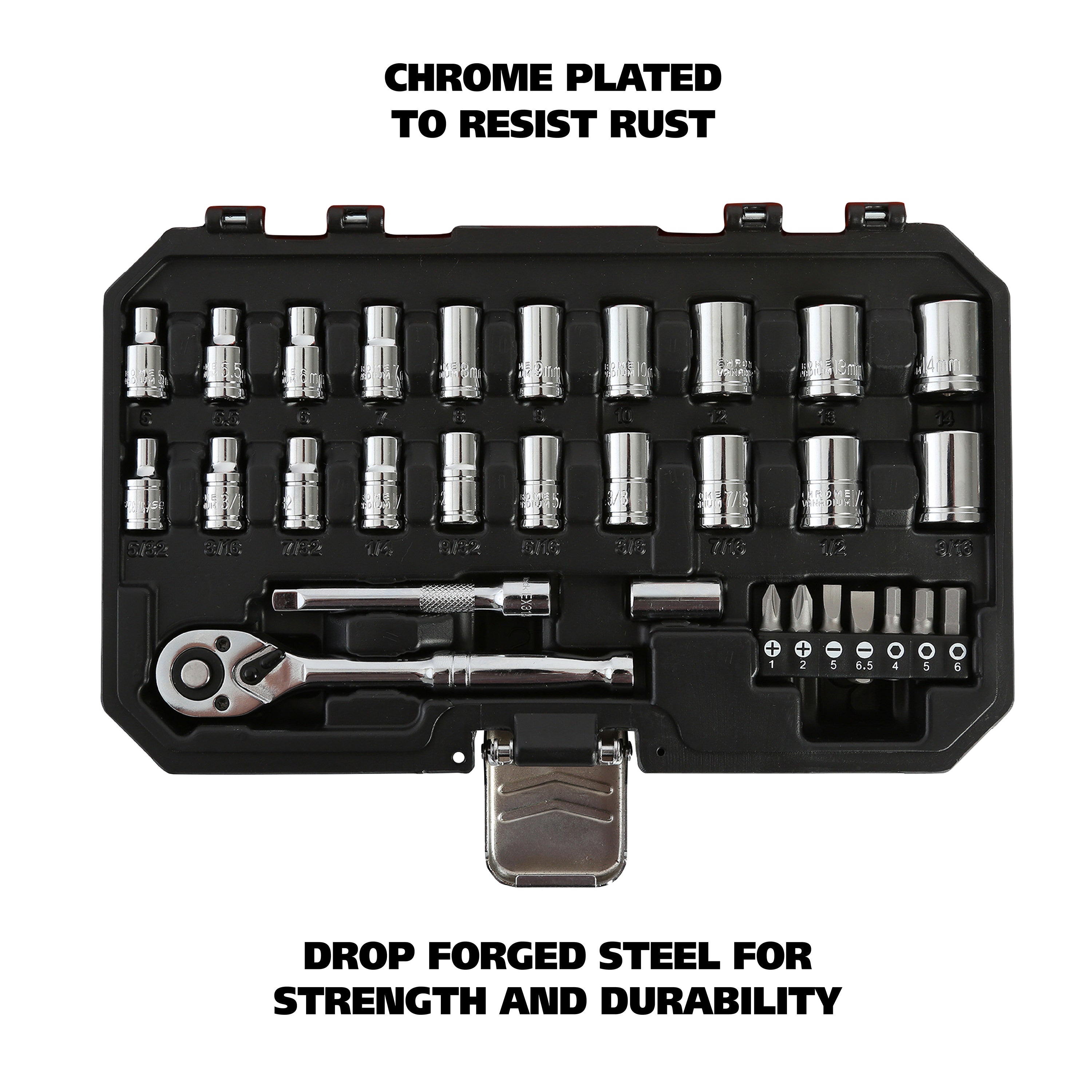 GreatNeck 73803 Mechanics Tool Set – GreatNeckTools