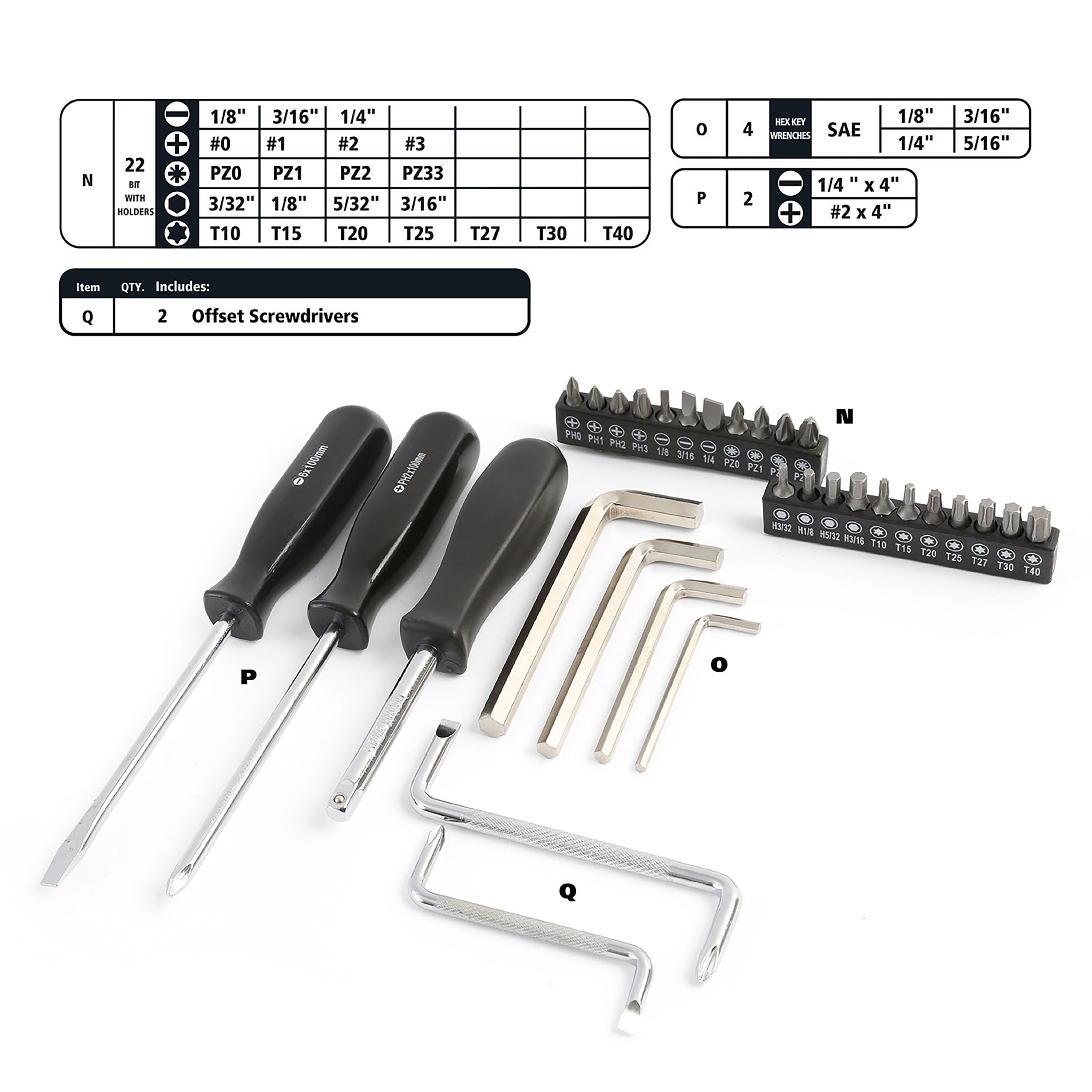 GreatNeck MS125 125 Pc Mariner's Tool Set – GreatNeckTools