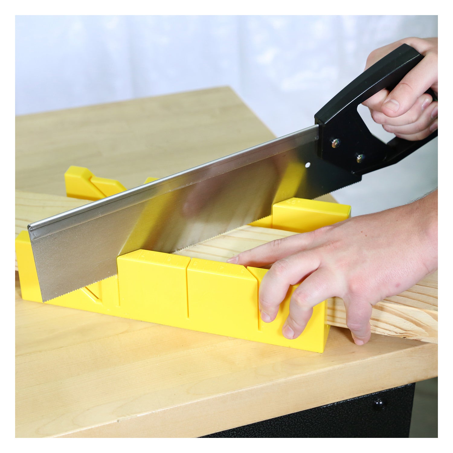 GreatNeck BSB14 12 Inch Mitre Box with 14 Inch Back Saw